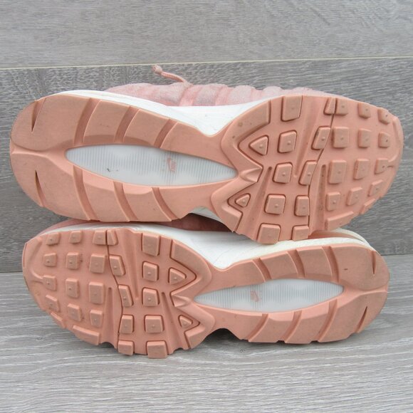 Nike Air Max 95 Sneakers Size 6Y Coral Pink Stardust  *USED* - Picture 11 of 12